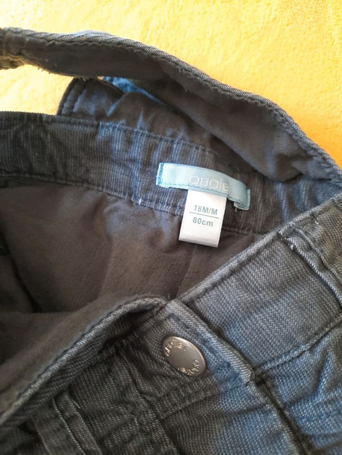 Salopette grise 18 mois - photo numéro 6