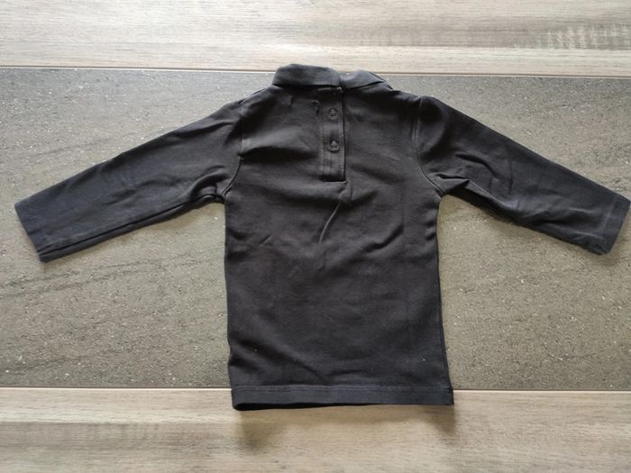 Lot 2 t-shirts manches longues col roulé taille 9 mois - photo numéro 7