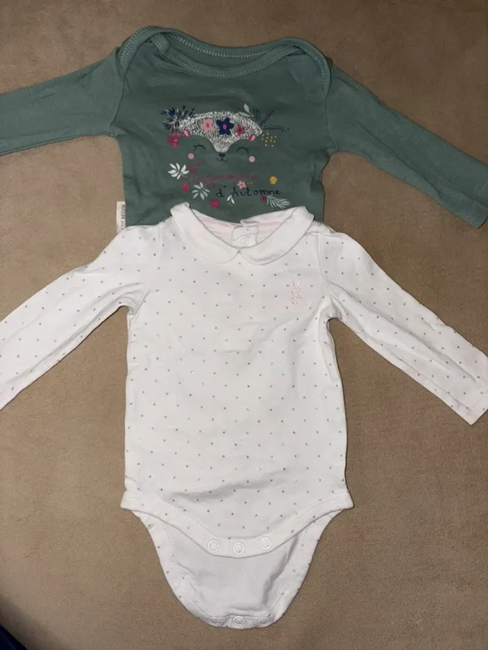 Lot de 2 bodies