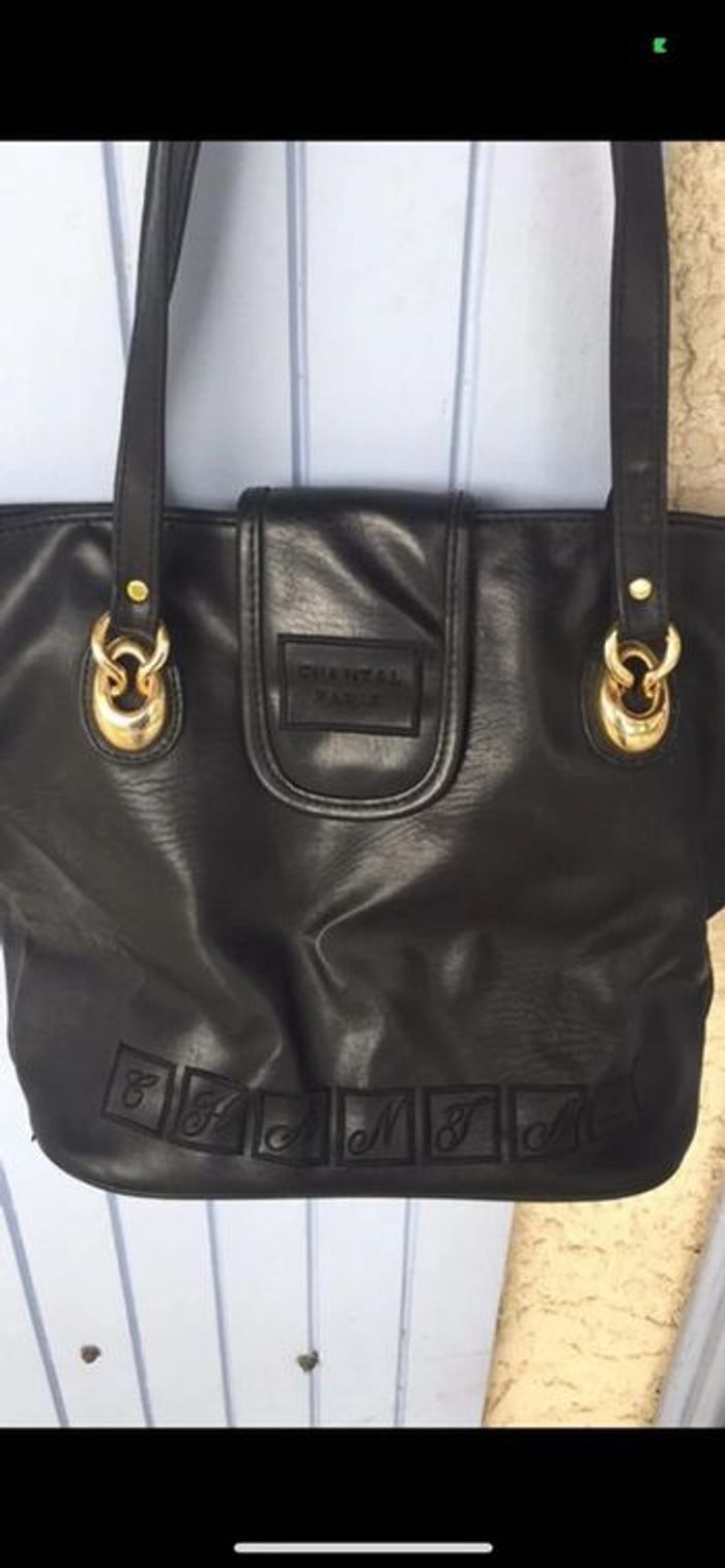 Sac vintage noir - photo numéro 2