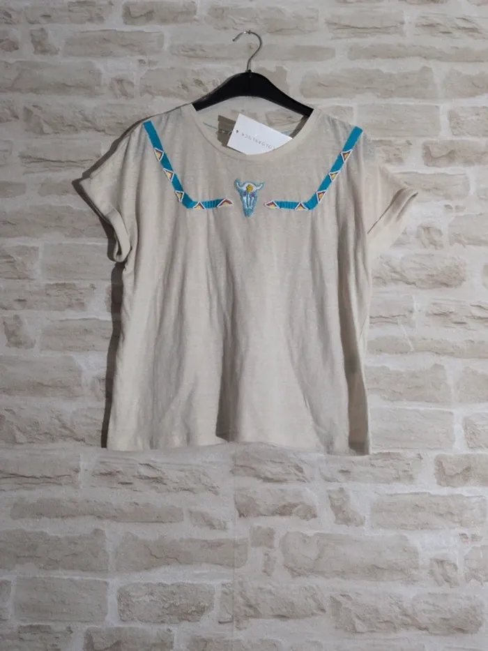 T-shirt ColorBlock Paris – Taille SM – Neuf avec étiquette