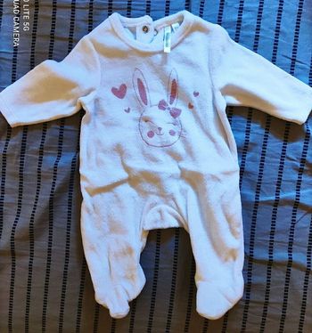 Lot pyjamas velours naissance