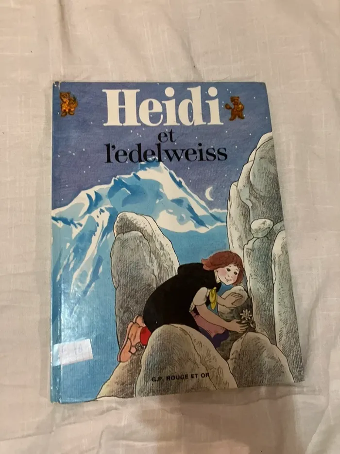 Livre enfant – Heidi et l’edelweiss