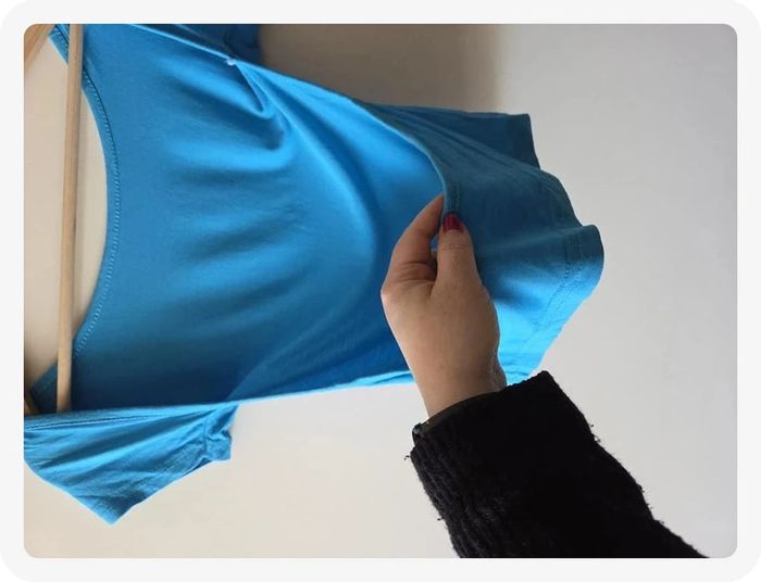 t-shirt bleu taille S - photo numéro 6