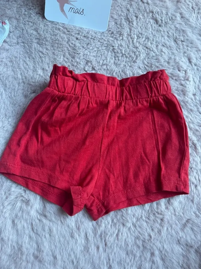 Ensemble tee shirt +short 3m - photo numéro 3