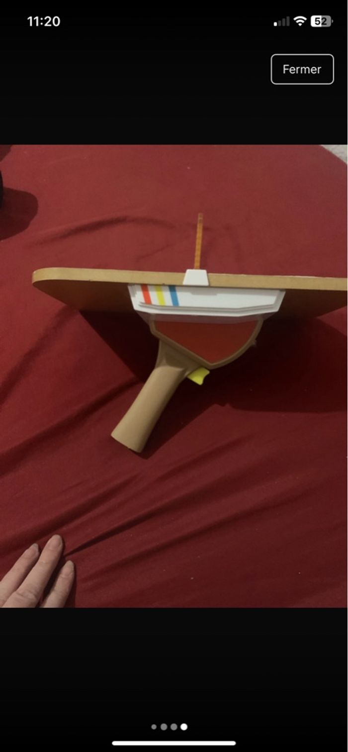 Jeu de ping pong interactif