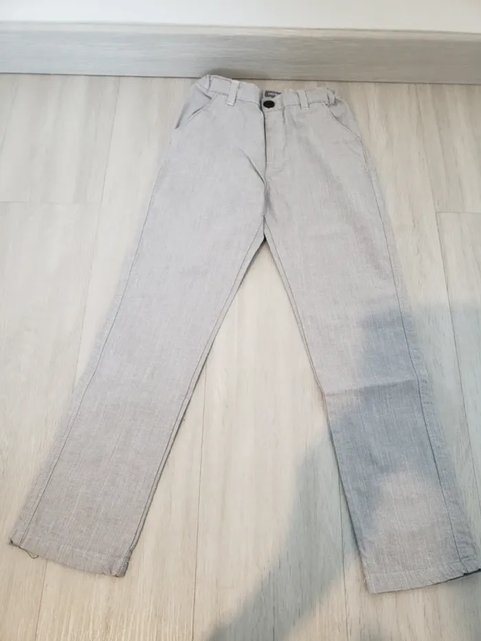 Pantalon léger vertbaudet garçon taille 7 ans - photo numéro 2
