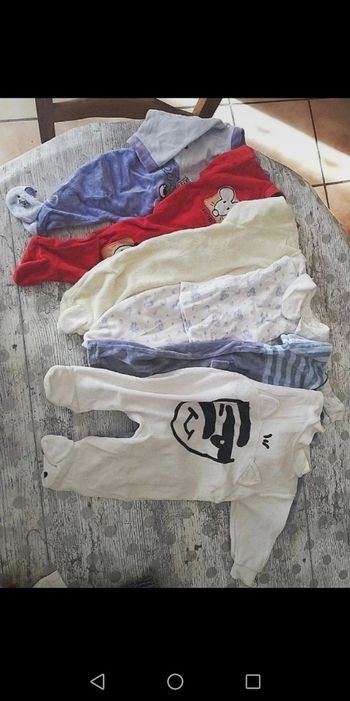 Lot 6 pyjamas 3 mois