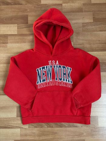 Pull sweat à capuche Kiabi 8 ans neuf