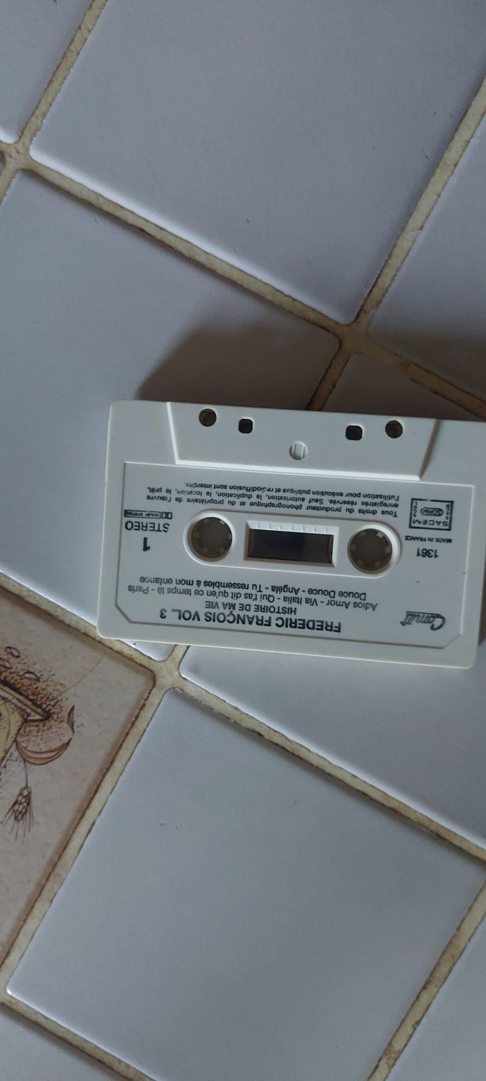 Cassette audio Frédéric François - photo numéro 3