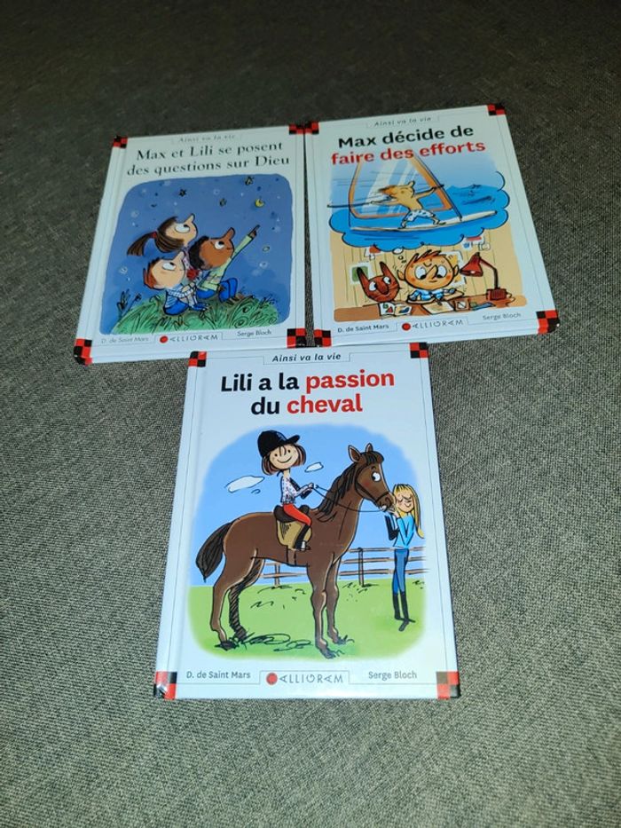 Lot 3 livres max et lili 86, 89 et 92 - photo numéro 1
