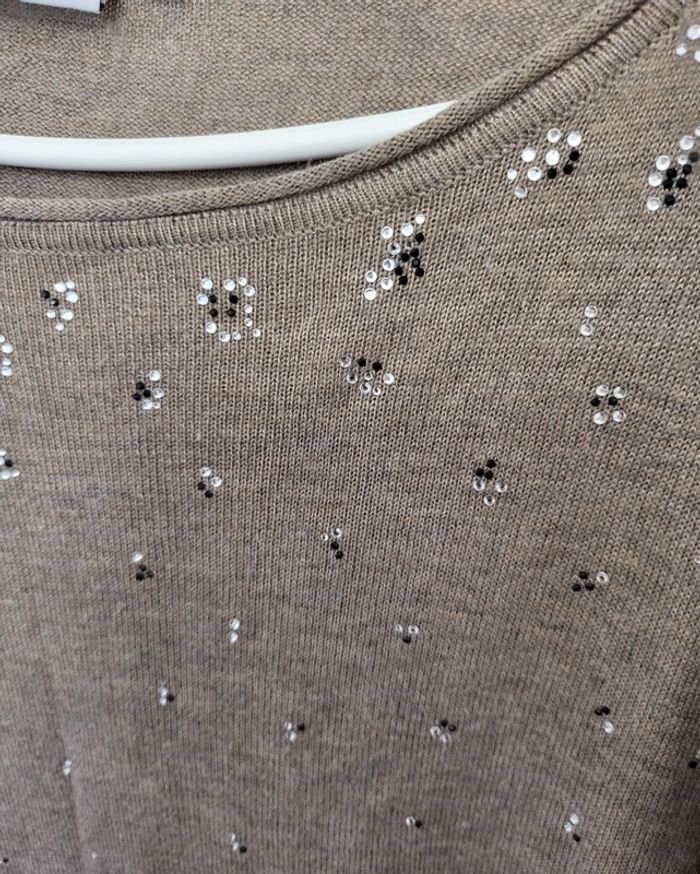Lot 2 ponchos et un gilet festifs strass L/XL - photo numéro 7