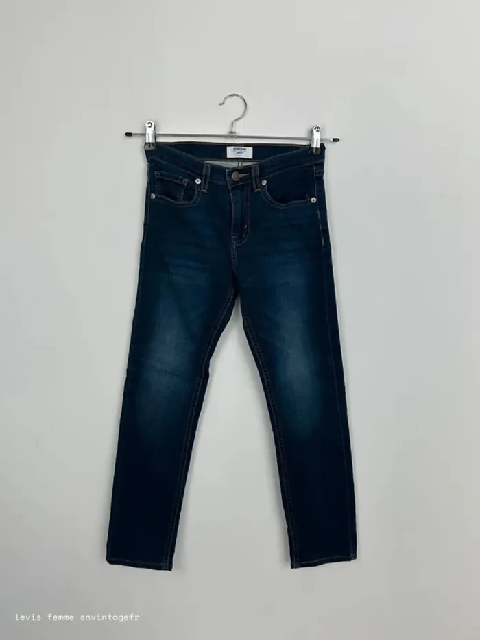 Jean Levi's Denizen Garçon Slim Marine | Taille 12 Ans | Très Bon État SJ532 - photo numéro 2