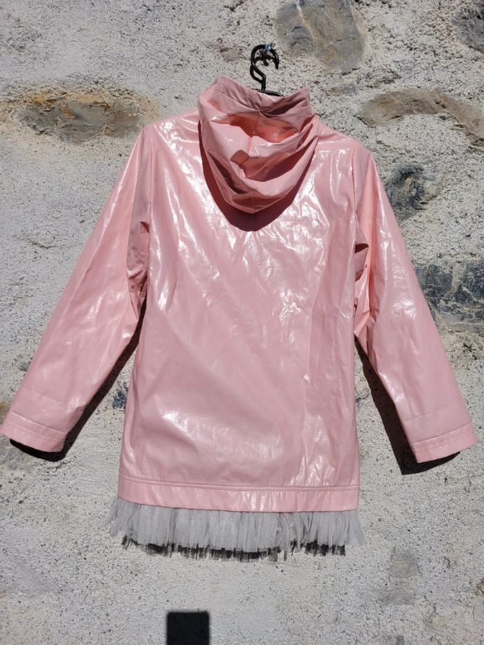 Superbe veste imperméable Billieblush, rose bonbon 🍬, 12 ans - photo numéro 11