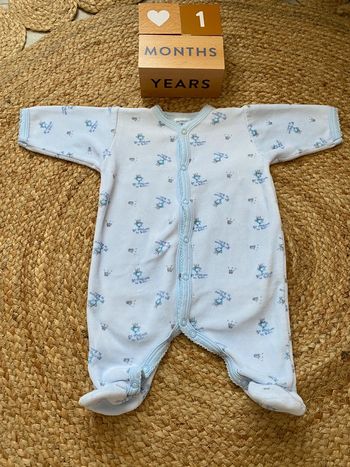 Pyjama Petit Bateau 1 mois