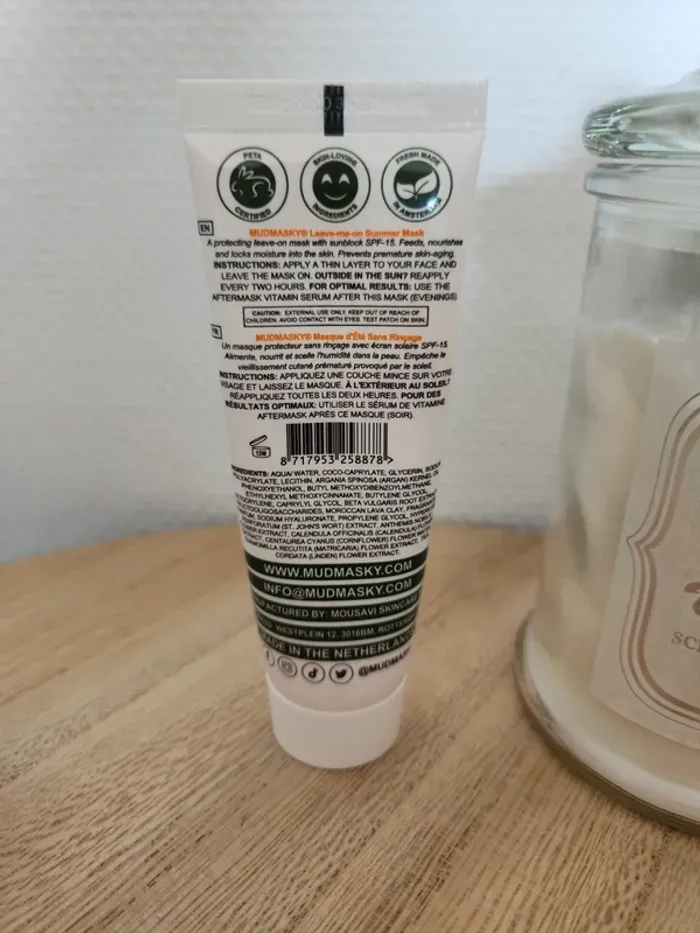 🌺Lot de 2 masques visage été et hiver Mudmasky🌺 - photo numéro 3