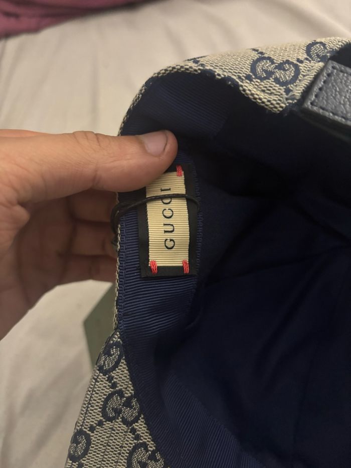 Casquette Gucci grise - photo numéro 5