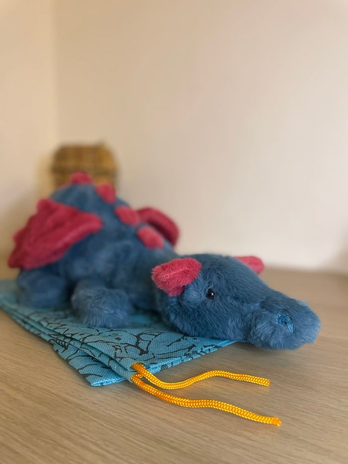 Peluche Jellycat large Dexter dragon - photo numéro 4