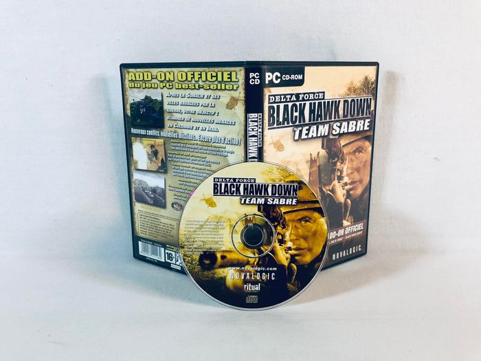 Delta Force Black Hawk Down Team Sabre PC FR Jeu Bon état