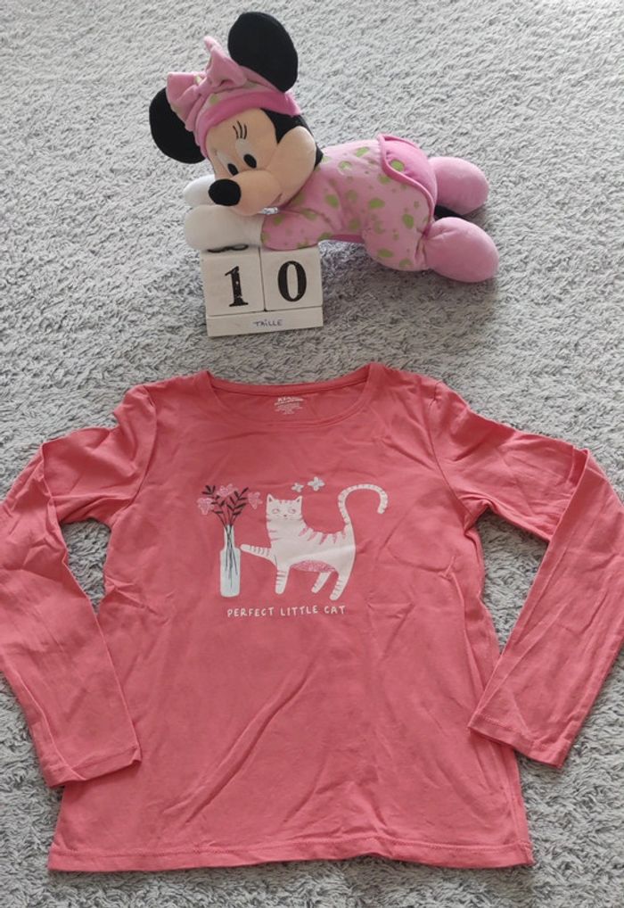 T-shirts manches longues T :10ans - photo numéro 2