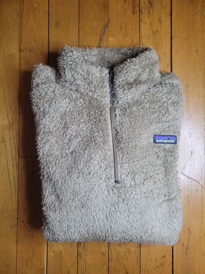Polaire Patagonia Retro Pile Fleece demi-zip beige Taille M - photo numéro 3