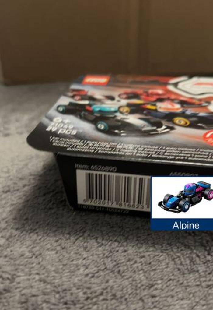 Lego 71049 Formule 1 Alpine