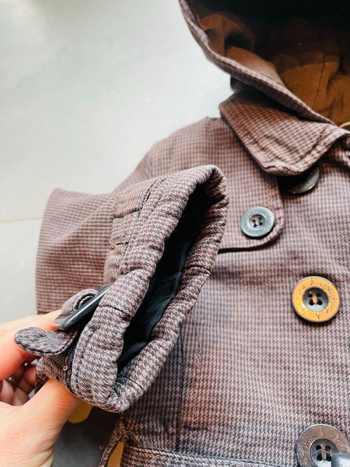 Manteau hiver avec capuche fille - photo numéro 3