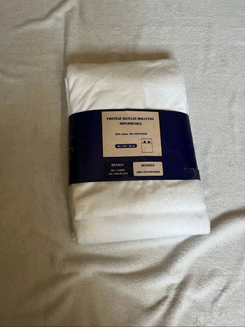 Protège matelas 90x190 Neuf