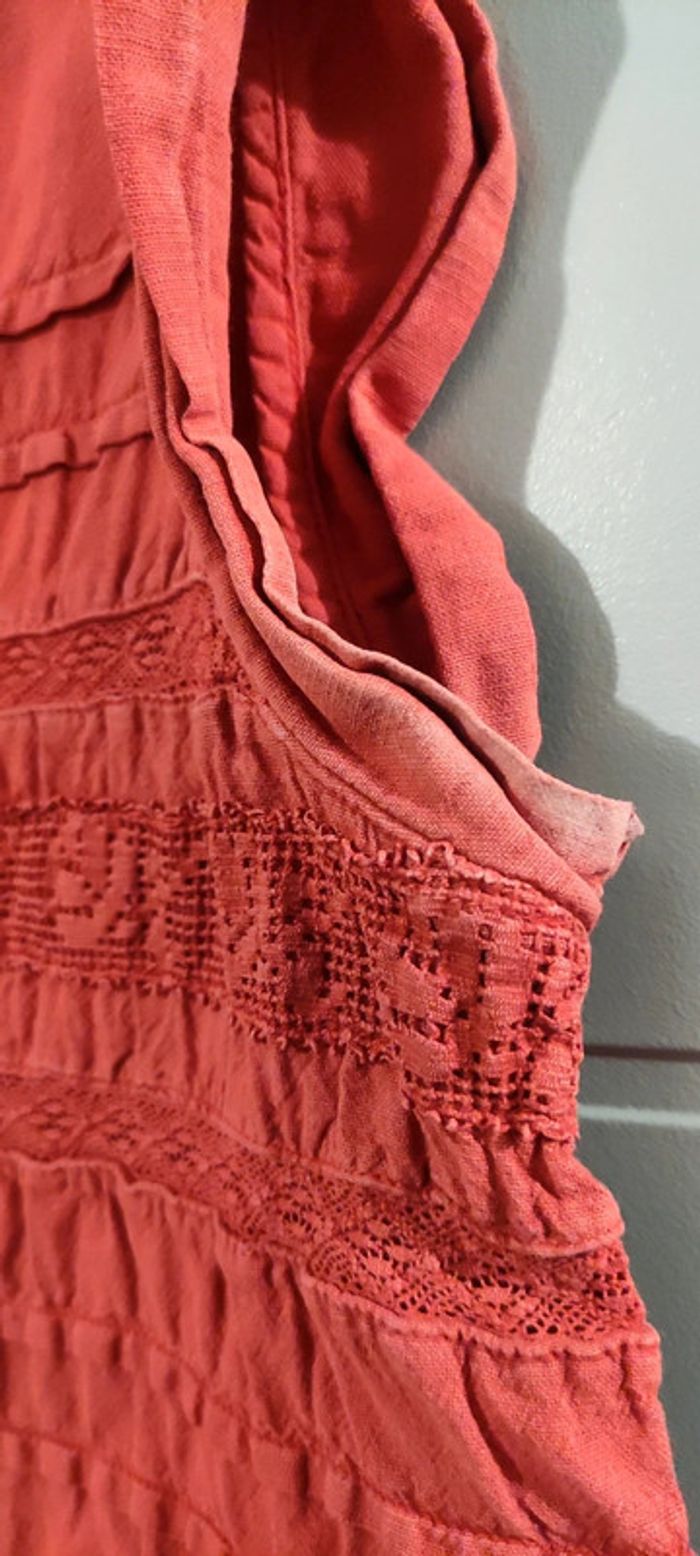 Blouse coton Levi's rouge brique - photo numéro 8