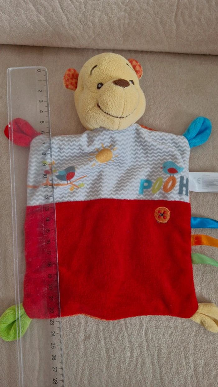Doudou plat winnie l ourson Nicotoy - photo numéro 4