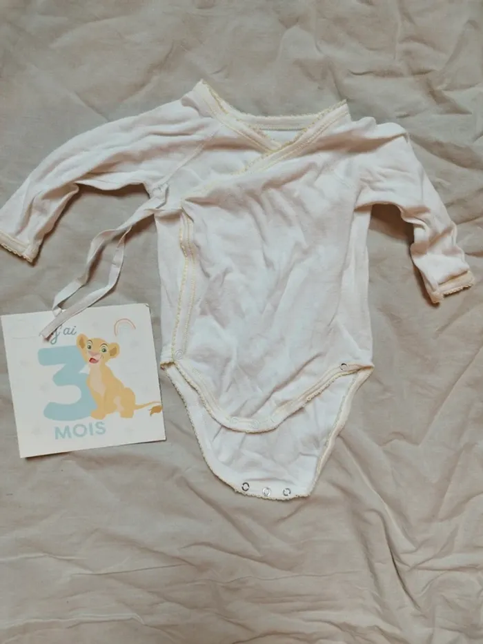 Body croisé manches longues