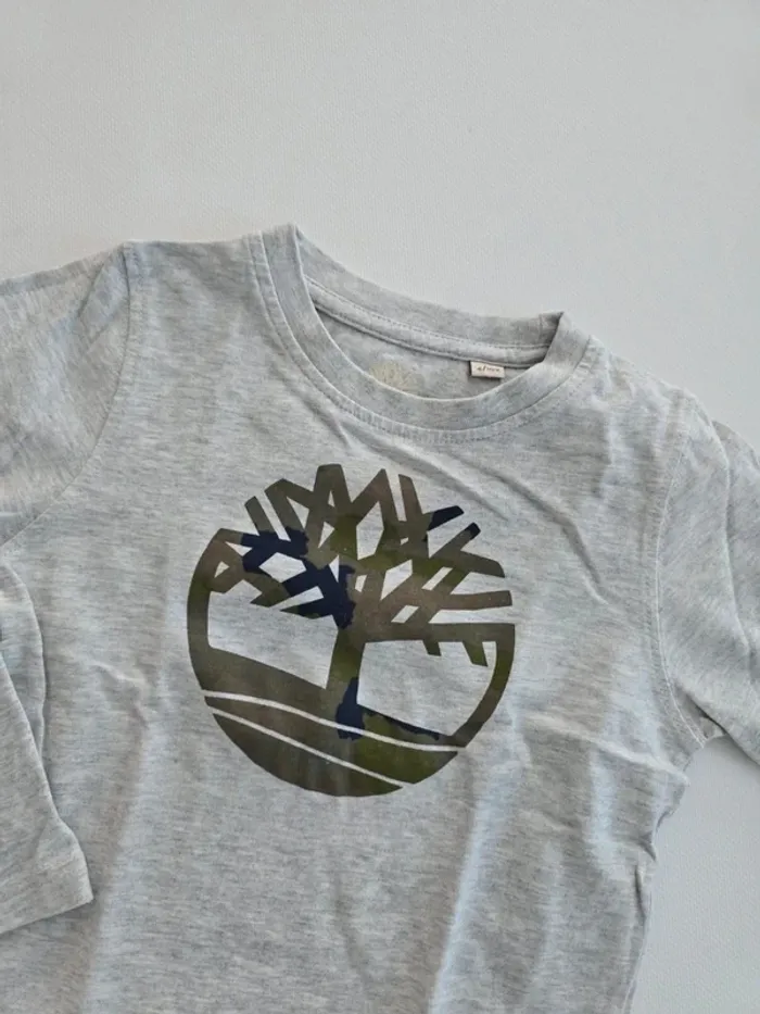 Tee shirt manches longues timberland - photo numéro 2