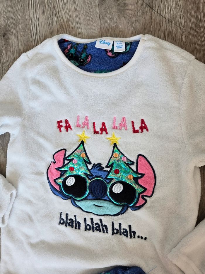 Lot 4 pyjamas Stitch 12 ans - photo numéro 6