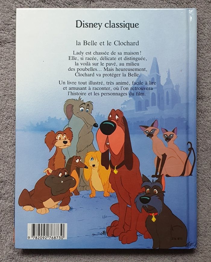 Grand album illustré pour enfants "La Belle et le Clochard" (Dès 4 ans) / Walt Disney - photo numéro 2