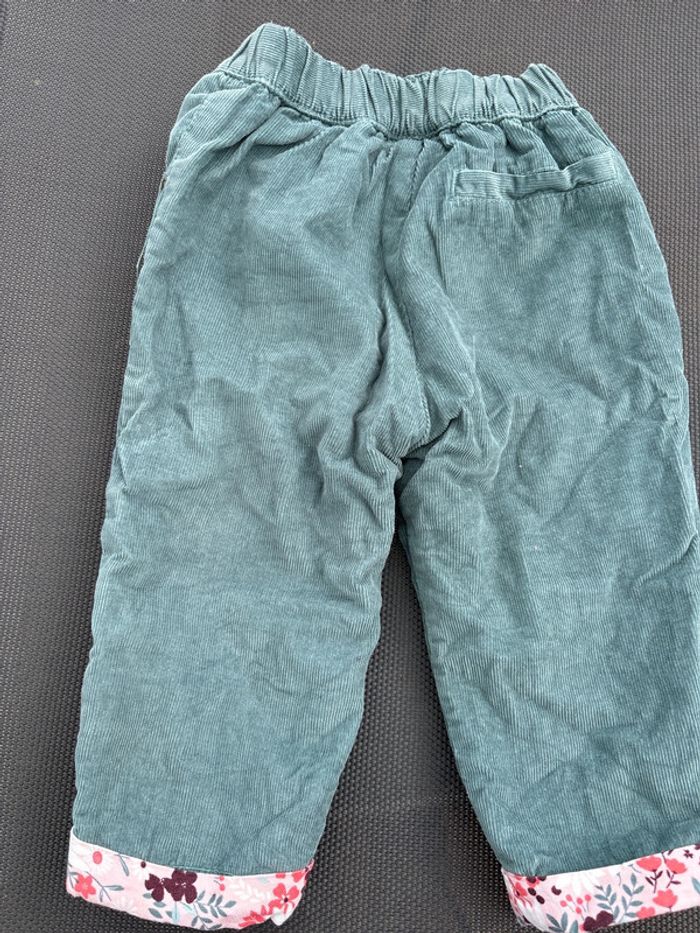 Pantalon chaud doublé polaire 12M - photo numéro 2