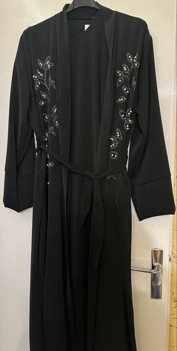 Abaya femme Noir