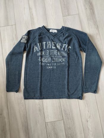 Pull marine 10 ans