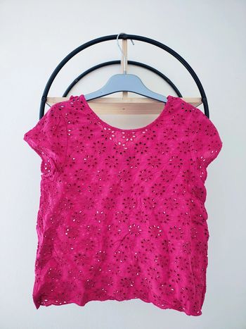 12 ans blouse ajouree.ete kiabi