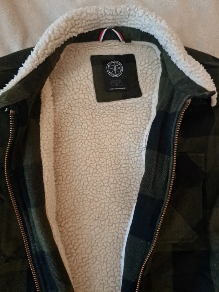 Manteau homme M velours extérieur / intérieur moumouté - photo numéro 2