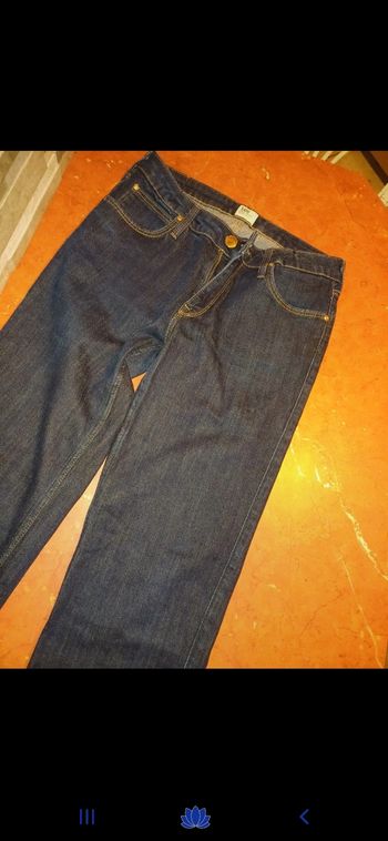 Jean court fille taille 14 ans