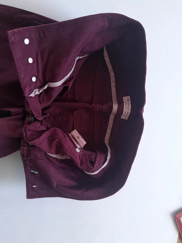 Pantalon slim taille haute Cache Cache - photo numéro 8