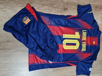 Maillot football FC Barcelone - Lamine yamal - Taille 24 - 8 ans