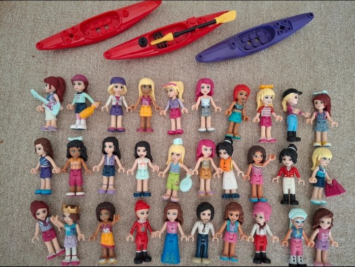 Gros lot de minifigs lego friends
