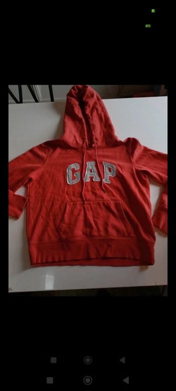 Sweat à capuche homme GAP taille M rétro vintage
