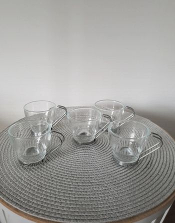Lot de 5 tasses à café