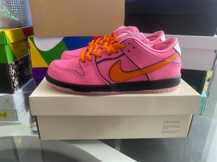 Nike SB dunk low The Powerpuff girl Blossom - photo numéro 3