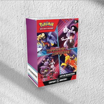 Pokémon 🇫🇷 Lot 6 Boosters EV10 | Écarlate & Violet – Rivalités Destinées [Scellé]