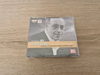 Les classiques RTL : Rudolf Serkin concertos pour piano (Beethoven, Mendelssohn, Brahms, Prokoflev, Reger) (neuf sous blister)