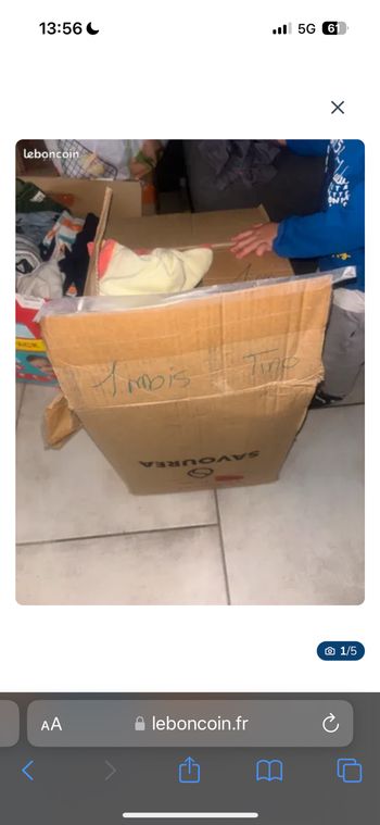 Lot vêtement bébé garçon 1 mois