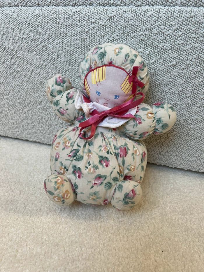 Poupée boule en tissu Sucre d’orge
